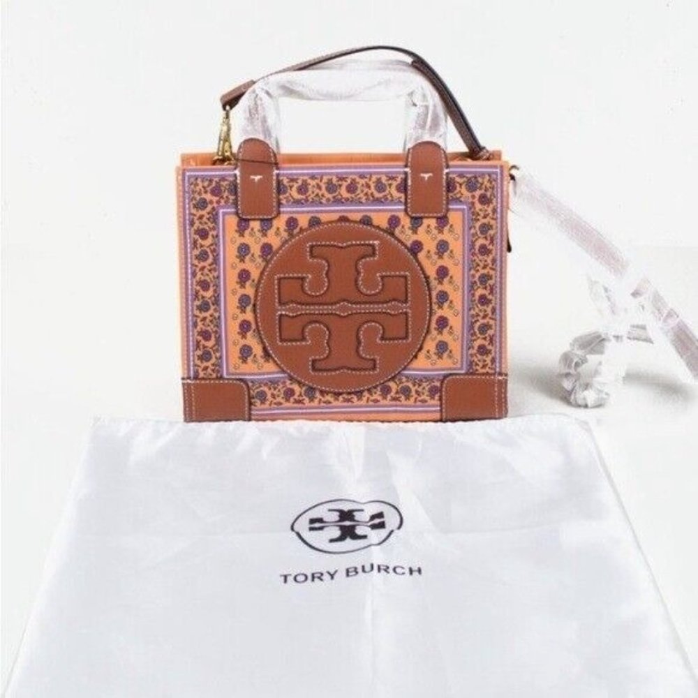 TORY BURCH Small Ella Daisy FloralTote Bag - Picture 2 of 13